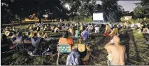  ?? CONTRIBUTE­D ?? The “Living Springs” documentar­y chroniclin­g Austin’s favorite watering hole returns to Barton Springs on Friday.