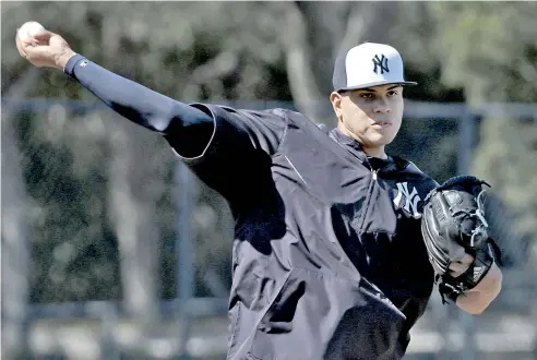  ?? AP ?? Dellin Betances, de los Yankees de Nueva York, es uno de los mejores relevistas de las Grandes Ligas.