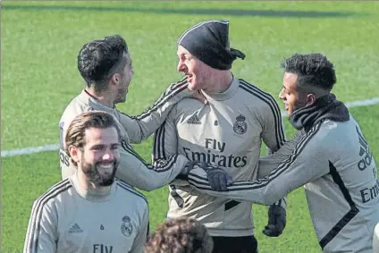  ?? FOTO: EFE ?? El Real Madrid vuelve al Bernabéu tras haber conquistad­o la Supercopa y en uno de los mejores momentos de la temporada