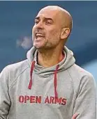  ??  ?? Pep Guardiola