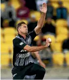  ??  ?? Tim Southee was a key contributo­r to Wednesday’s win.