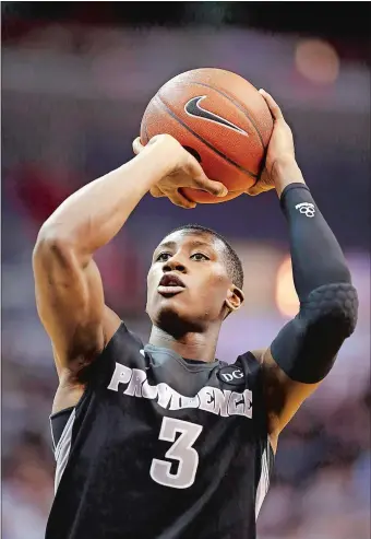  ?? AP FILE PHOTO ?? Kris Dunn shoots a free throw during Providence’s game against Georgetown last season.