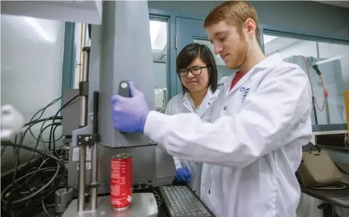  ?? Supplied ?? Reinhart’s Red Apple Cider is the result of a close collaborat­ion between the research team at Niagara College’s Canadian Food &
Wine Institute Innovation Centre, and Reinhart Foods Ltd.