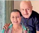  ?? ?? Mahima with Anupam Kher