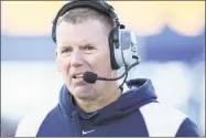  ?? Getty Images file photo ?? UConn coach Randy Edsall: “If you win the conference championsh­ip like Penn State did last year and don’t get a sniff at the playoff, then the conference championsh­ips don’t mean anything. Why even have them?”