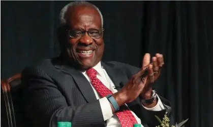  ?? US supreme court justice Clarence Thomas. Photograph: Rod Aydelotte/AP ??