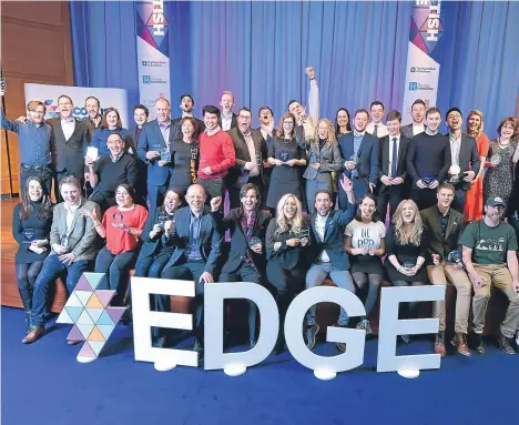  ??  ?? A DUNDEE business has been awarded with £8,000 after impressing the judges at the Scottish EDGE Awards.
Talbase, which is based in the Nethergate, won the investment after pitching its plans for a sophistica­ted online recruitmen­t software service with...