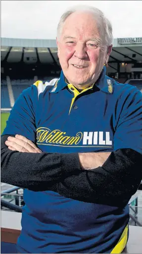  ??  ?? GO HARD OR GO HOME: Craig Brown reckons Scottish prospects have it too easy and coaches should toughen up.