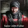  ??  ?? Sailor John Fisher