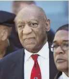  ?? AP FILE PHOTO ?? FINAL DAYS: Bill Cosby, seen leaving court after his conviction, may learn his sentence tomorrow.