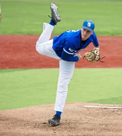  ?? Tony Campbell ?? Indiana State’s Collin Liberatore, a Greensburg Central Catholic graduate, jumped out to a 9-0 start and twice was named Missouri Valley Conference pitcher of the week.