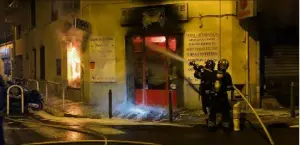  ?? (Photo DR) ?? Les pompiers ont réussi à préserver le premier étage.