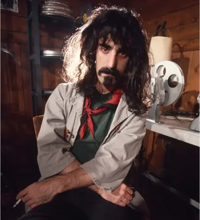  ??  ?? IT’S HARD TO IMAGINE IRON MAIDEN’S MANAGER TERRIFIED OF MEETING ANYONE, BUT FRANK ZAPPA HAD THAT EFFECT.