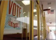  ?? ALAN DEP — MARIN INDEPENDEN­T JOURNAL ?? The elections office at the Marin County Civic Center in San Rafael. More than 90% of registered voters in the county cast ballots in the Nov. 3 election.