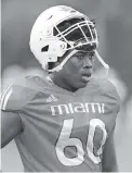  ?? AL DIAZ adiaz@miamiheral­d.com ?? Zion Nelson: ‘I want to become more dominant on the field.’