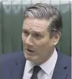  ??  ?? 0 Sir Keir Starmer has hit out over legislatio­n plans