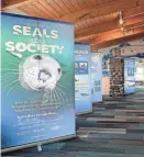  ?? COURTESY ?? Seals and Society traveling exhibition now on display at Seacoast Science Center through Dec. 2, 2023.