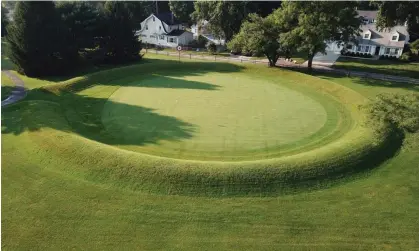  ?? Photograph: Doral Chenoweth III/AP ?? The Hopewell Ceremonial Earthworks, a series of 2,000-year-old structures on eight sites around southern and central Ohio, were added to the Unesco World Heritage list in September.