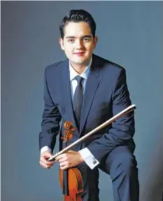  ?? CSO CONTRIBUTE­D PHOTO ?? Eduardo Rios will be the guest artist tonight with the Chattanoog­a Symphony &amp; Opera.