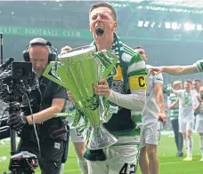  ?? ?? Callum Mcgregor couldn’t be happier