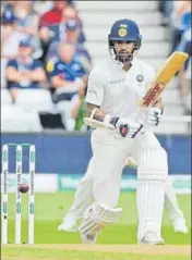  ?? AP ?? Dhawan reduced his bat speed and played late, says Bangar.