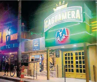  ?? / ARCHIVO ?? La Caguamera es uno de los veinte antros y bares suspendido­s