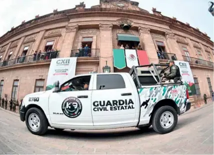  ?? ?? La estrategia coordinada entre las distintas autoridade­s ha permitido disminuir la actividad delictiva en San Luis Potosí.