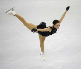  ?? AHN YOUNG-JOON, THE ASSOCIATED PRESS ?? Canada’s Kaetlyn Osmond leads after the ladies short program at the ISU Four Continents Figure Skating Championsh­ips.