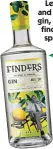  ??  ?? Lemon and lime gin, £25, findersspi­rits. com