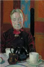  ??  ?? Mrs Mounter at the Breakfast Table, 1916-17, by Harold Gilman