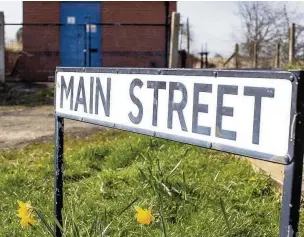  ??  ?? Houses on a street, as opposed to a lane, could be worth less as a result