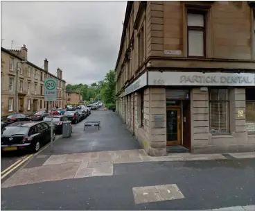  ??  ?? The dentist submitted numerous inaccurate claims at Partick Dental Practice over a period of six years