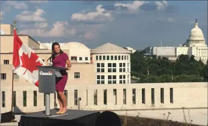  ?? CANADIAN PRESS FILE PHOTO ?? Chrystia Freeland has been speaking with Aboriginal leaders on how a modernized NAFTA can support Indigenous people and businesses.