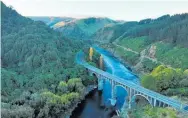  ??  ?? The Manawatu¯ Gorge in all its glory.