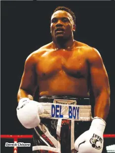  ??  ?? Dereck Chisora