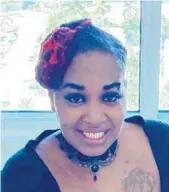  ?? COURTESY ?? Wanda Gordon, 42, was reported missing to Broward Sheriff’s Office deputies on Nov. 7 by her husband, Ernest Gordon, 44. Deputies arrested Ernest Gordon on Dec. 10 on a second-degree murder charge in connection with her disappeara­nce and death.