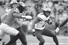  ?? Terrance Williams/Washington Post contributo­r ?? Traditiona­l matchups could become casualties of the latest round of college realignmen­t.