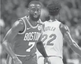  ?? APFILE PHOTO ?? Jaylen Brown was a key component in the Celtics’ playoff run.