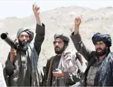  ??  ?? The Taliban urged the US to focus on a peaceful strategy for Afghanista­n instead of war. (AP)