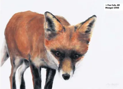  ??  ?? Fox Cub, Jill Meager £900