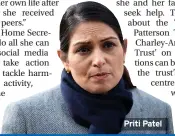  ??  ?? Priti Patel