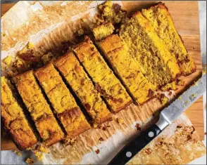  ?? (The New York Times/Andrew Scrivani) ?? Red Lentil Loaf