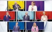  ?? ?? Debate de alcaldable­s por Barcelona, en TVE.