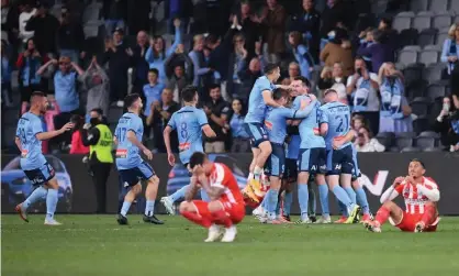  ??  ?? Sydney FC will defend their title when the A-League season gets underway on 27 December. Photograph: Dean Lewins/AAP