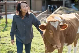  ?? Miyoko's Creamery ?? Miyoko Schinner: ‘My hope for the future is that humans are going to evolve to become truly humane beings – humane for the planet, humane for animals.’ Photograph: Matt Lever/