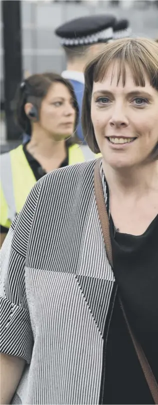  ??  ?? 0 Jess Phillips, MP for Birmingham Yardley, outside Parliament in September as