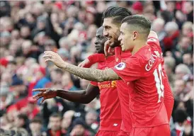  ??  ?? Liverpool made light work of Watford to secure a win that sends them top of the league