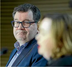  ?? GETTY IMAGES ?? Finance Minister Grant Robertson and Energy Minister Megan Woods on Monday outlined further measures to ease cost-of-living pressures.