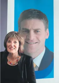  ?? Picture / Margaret Phillips ?? Glenys Dickson had a flood of texts sent to her by Prime Minister Bill English, Winston Peters told Parliament.