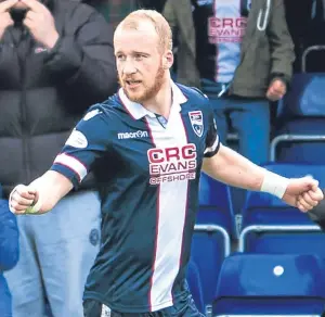  ?? Picture: SNS. ?? Liam Boyce: joined Burton Albion for an undisclose­d fee.